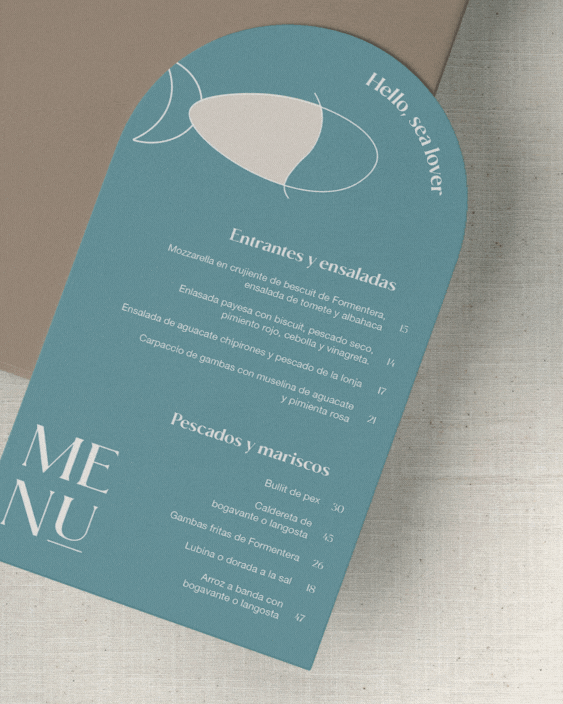 Carta restaurante